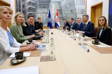 Andrej Plenković i Mark Rutte na sastanku u Bruxellesu / Foto: Andrej Plenković X