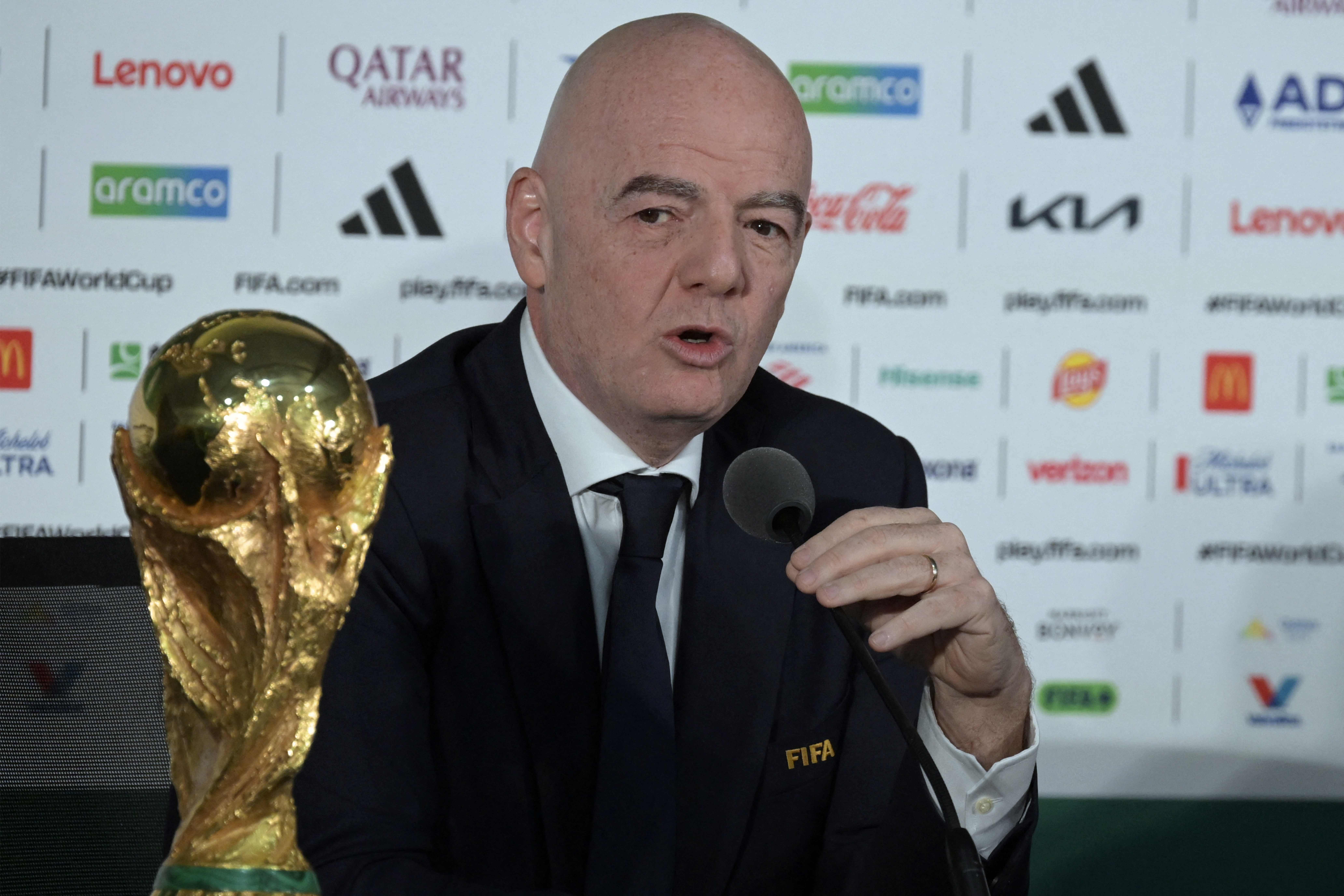 Gianni Infantino/Foto AFP