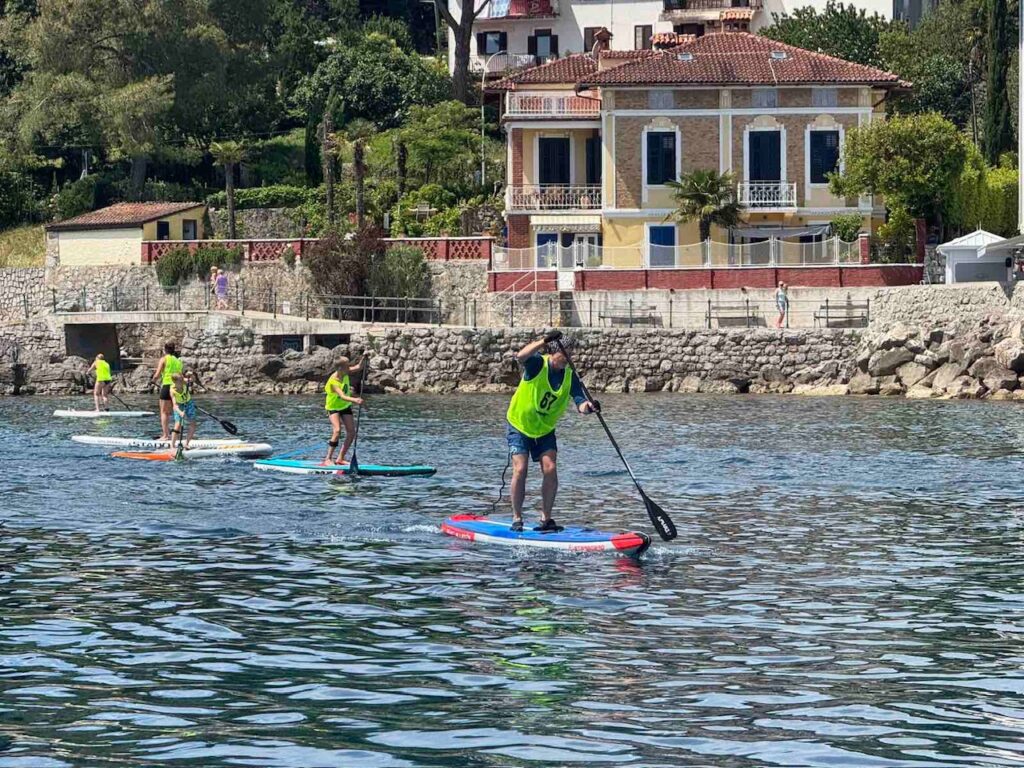 SUP, sportska rekreacija, Ičići, 2026