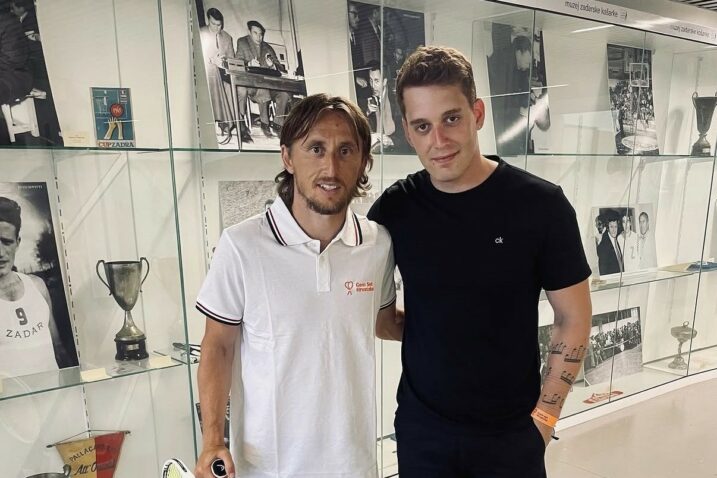 Luka Modrić i Jure Brkljača