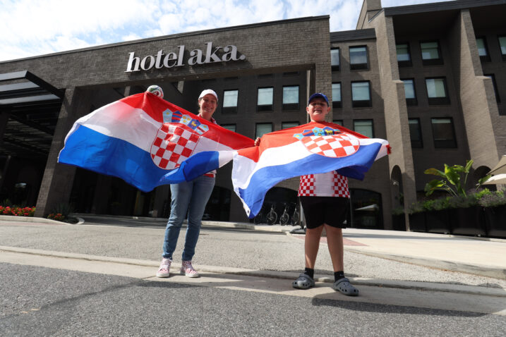 FOTO Vatreni stigli u svoju bazu u Alexandriji. Do
