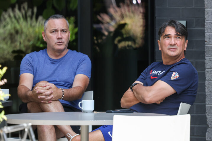 Marijan Kustić i Zlatko Dalić/Foto PIXSELL