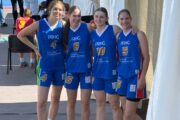 Jelena Polovina, Mia Glomazić, Marta Došen i Petra Glomazić