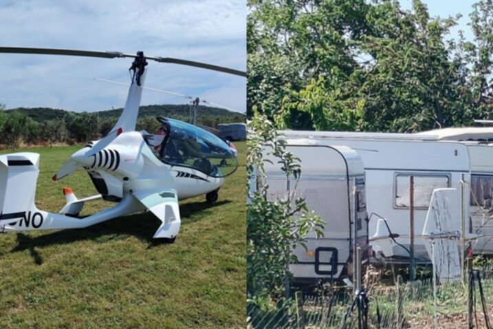 FOTO Novi detalji nesreće kod Vrsara: Žirokopter p