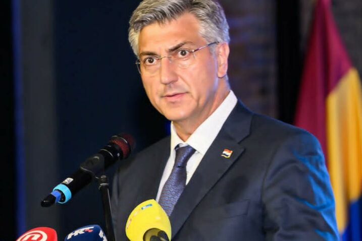 Predsjednik Vlade RH Andrej Plenković tijekom obilježavanja Dana svetog Vida / Foto Vlada Republike Hrvatske