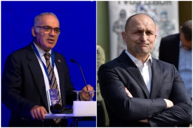 Gari Kasparov i Ivan Anušić / Foto Dubrovnik forum, Davor Kovačević