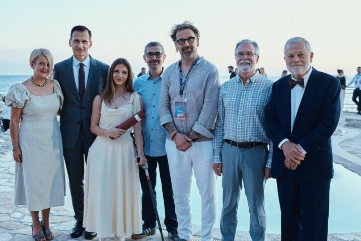 Nives Jovanović, prof.dr. Dragan Primorac, Ella Jovanović, Zoran Jovanović, prof.dr. Damir Marjanović, prof.dr. Gregg Semenza, prof.dr. Stanimir Vuk-Pavlović