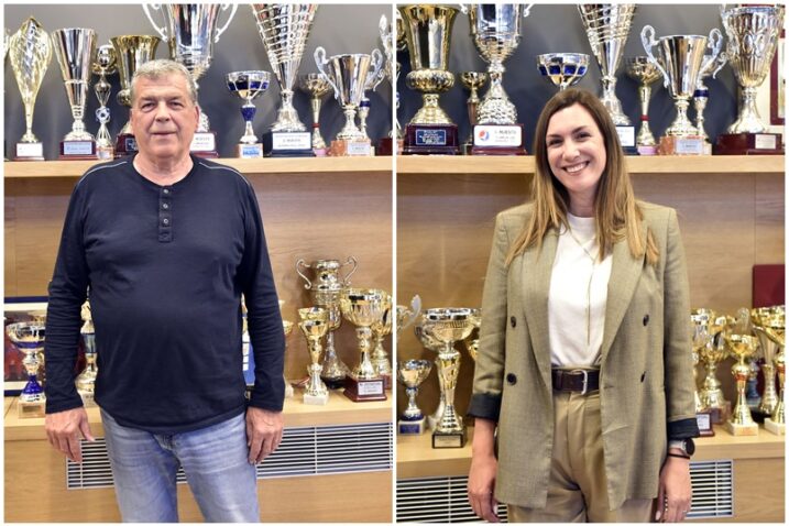 Velimir Liverić i Iva Lovrinov Bernobić/Foto M. JURČIĆ