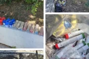 Pirotehnika kod osnovne škole / Foto PU splitsko-dalmatinska