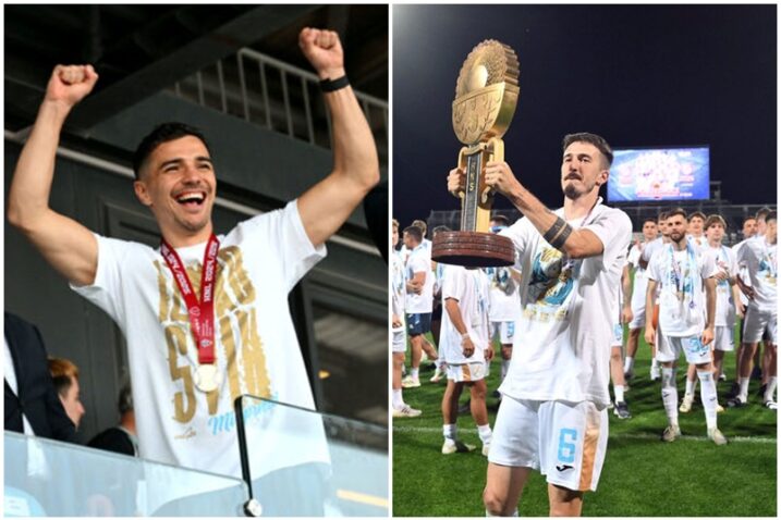 Dejan Petrovič i Stjepan Radeljić/Foto HNK Rijeka