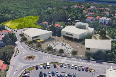 Projekt društvenog centra projektiran je kao cjelovita funkcionalna cjelina