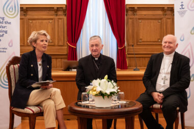 Morana Kasapović, Blase Cupich i Ladislav Nemet / Foto: Nikola Blagojević