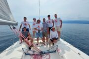 Studenti Veleučilišta na nastavnoj jedrilici »Salona 45«