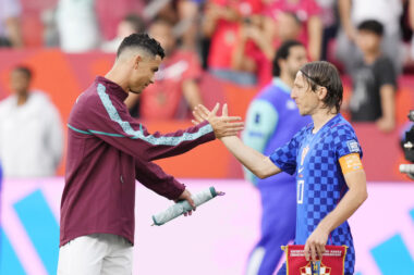 Cristiano Ronaldo i Luka Modrić/Foto PIXSELL