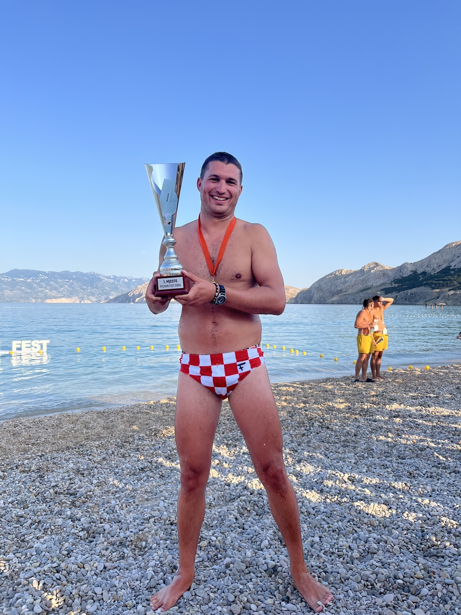 Junak plaže Frane Dragoslavić