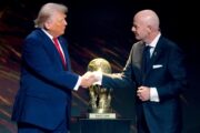 Donald Trump i Gianni Infantino/Foto AP