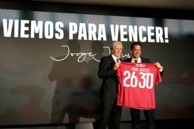 Jorge Jesus i Pedro Proenca/Foto AP