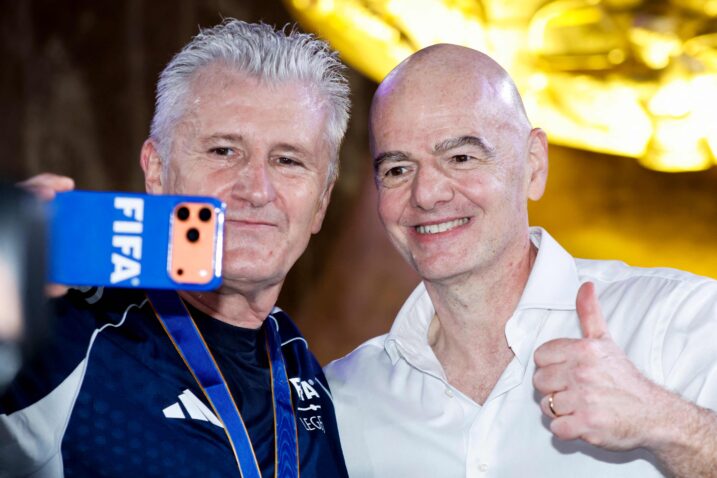 Davor Šuker i Gianni Infantino/Foto afp