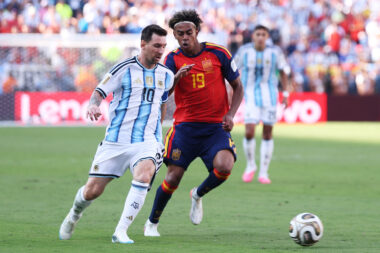 Leo Messi i Lamine Yamal/Foto AFP