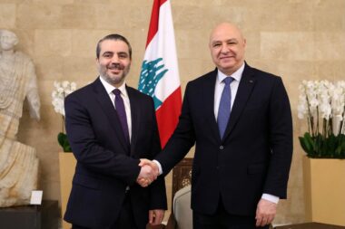 Foto Lebanese Presidency / AFP