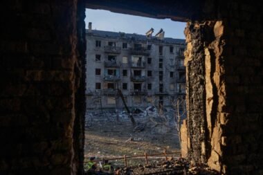 (Photo by Tetiana DZHAFAROVA / AFP)