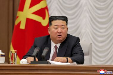 Foto KCNA VIA KNS / AFP