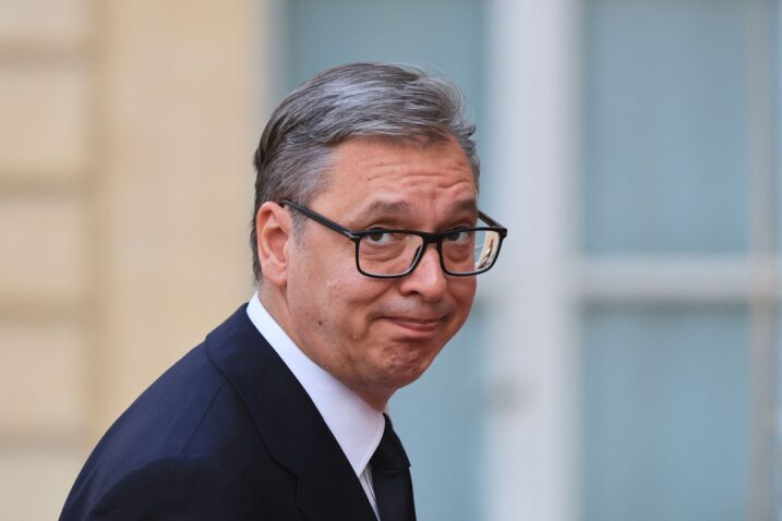 Aleksandar Vučić / Foto Ludovic MARIN / AFP