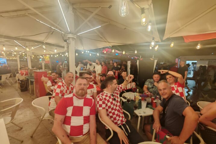 Hrvatski navijači u Portugalu