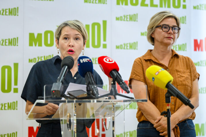 Ivana Kekin i Sandra Benčić / Photo: Neva Zganec/PIXSELL