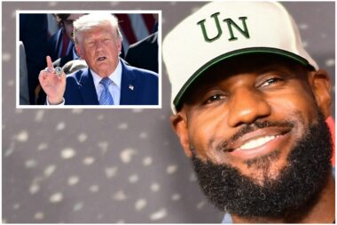 Donald Trump i LeBron James/Foto AFP