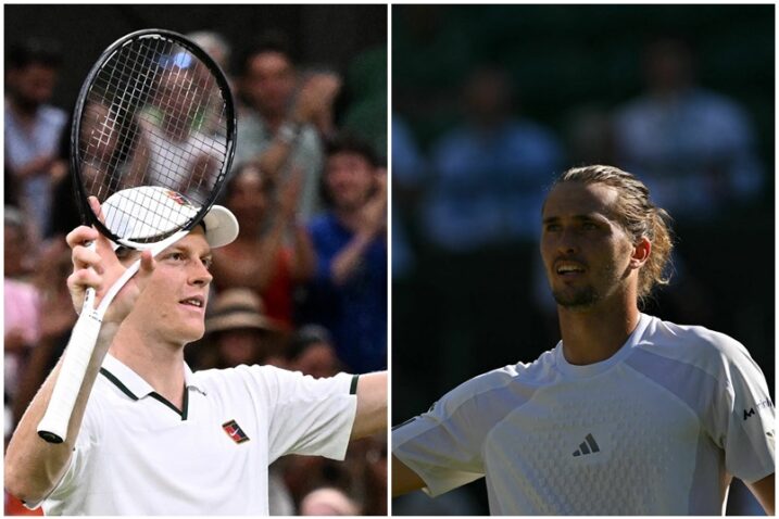 Jannik Sinner i Carlos Alcaraz/Foto AFP