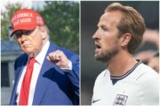 Donald Trump i Harry Kane/Foto Guliver image