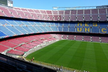 Camp Nou / Image by Christine from Pixabay