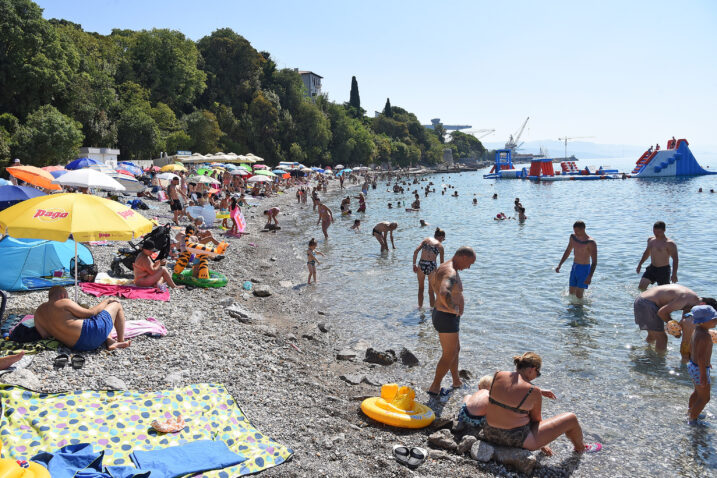 Temperature mora kreću se od 25 do 28 stupnjeva / Foto Dean MICULINIĆ