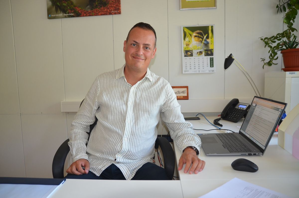 Igor Pleše, gradonačelnik Delnica / Foto Marinko Krmpotić