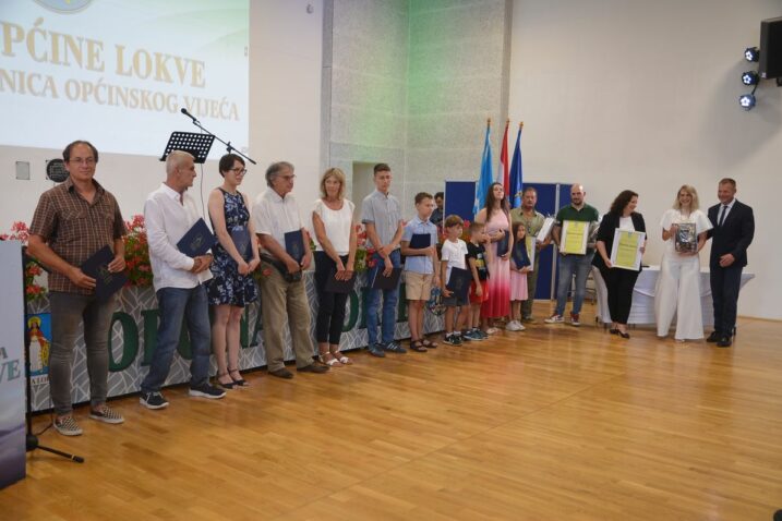 Dobitnici godišnjih priznanja i zahvalnica Općine Lokve / Foto Marinko Krmpotić