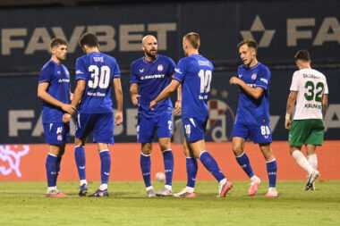 Moris Valinčić, Fran Topić, Josip Mišić, Gabriel Vidović i Lukas Kačavenda/Foto PIXSELL