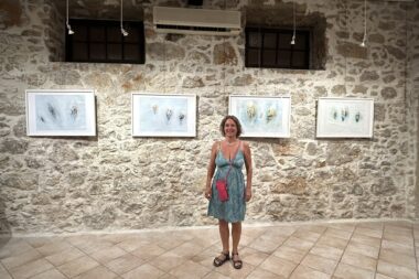 Iva Štefanac u Galeriji Toš / Foto: Galerija Toš