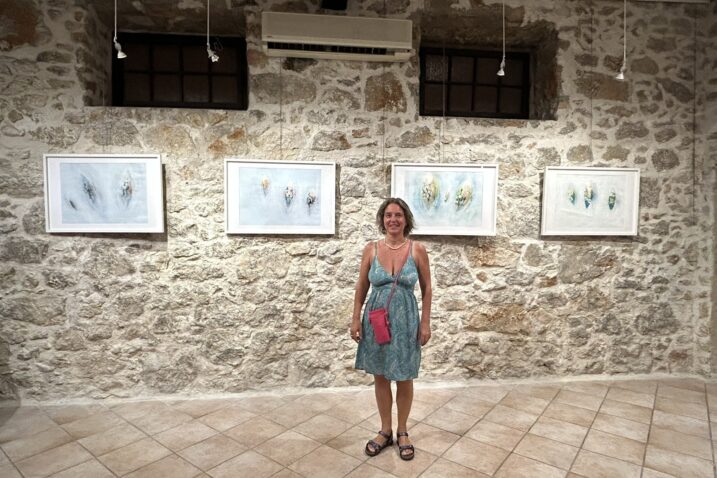 Iva Štefanac u Galeriji Toš / Foto: Galerija Toš