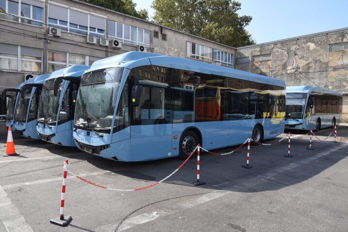 Autotrolejevi električni autobusi / Foto Dean Miculinić