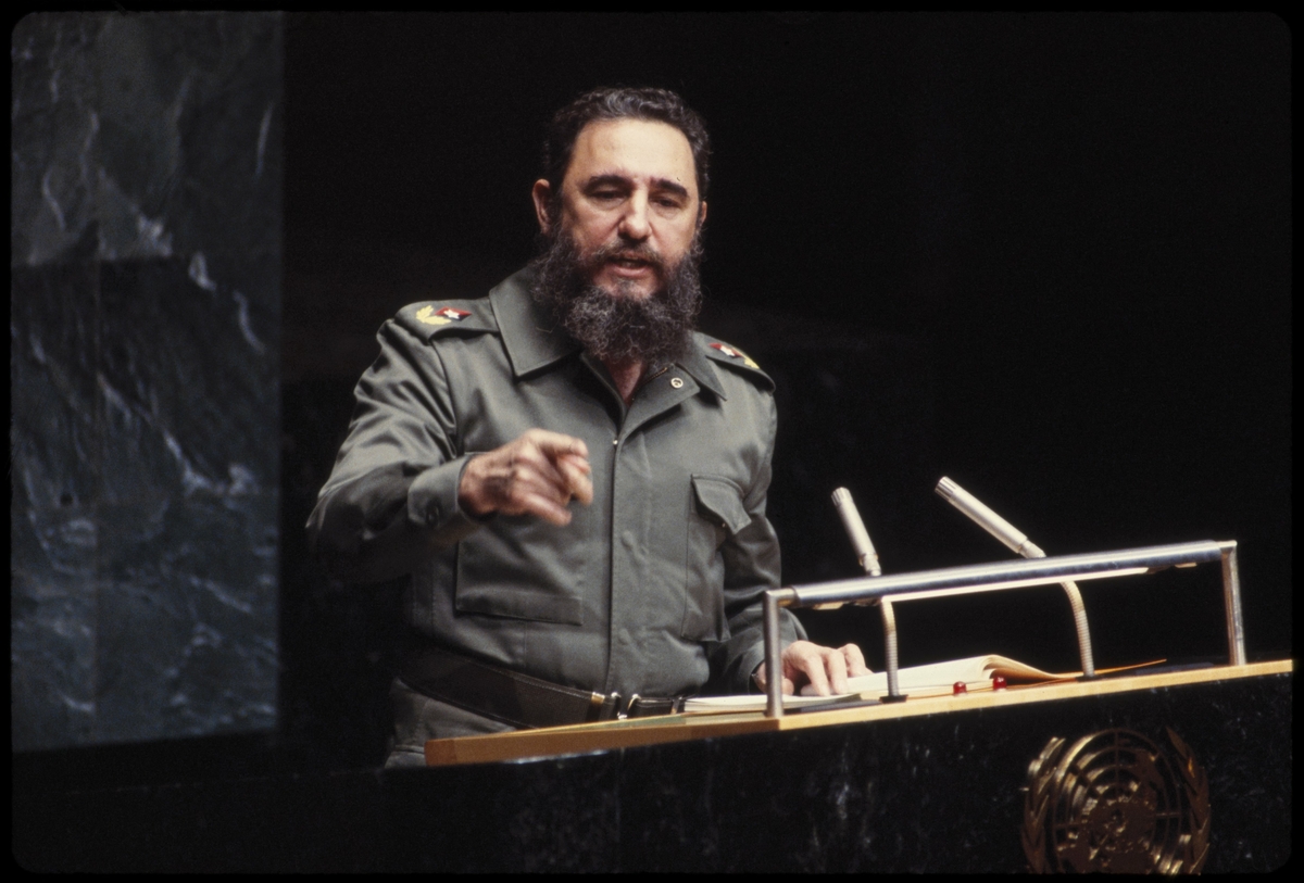 Fidel Castro / Foto BERNARD GOTFRYD/LIBRARY OF CONGRESSP&P/WIKICOMMONS
