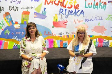 Vedrana Balen Spinčić i Magdalena Lupi Alvir / Foto Nikola Blagojević