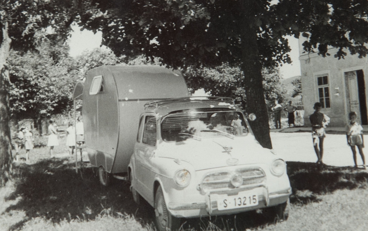 Prva obiteljska kamp kućica 1959.