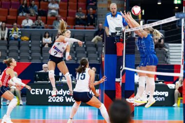 Mika Grbavica u akciji/Foto CEV