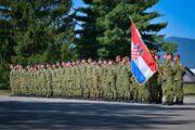 Ispraćen 9. HRVCON u NATO-ovu aktivnost u Mađarsku / Foto MORH/ F. Klen