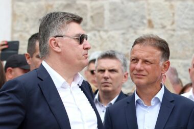 Zoran Milanović i Gordan Jandroković / Foto Zvonimir Barisin/PIXSELL