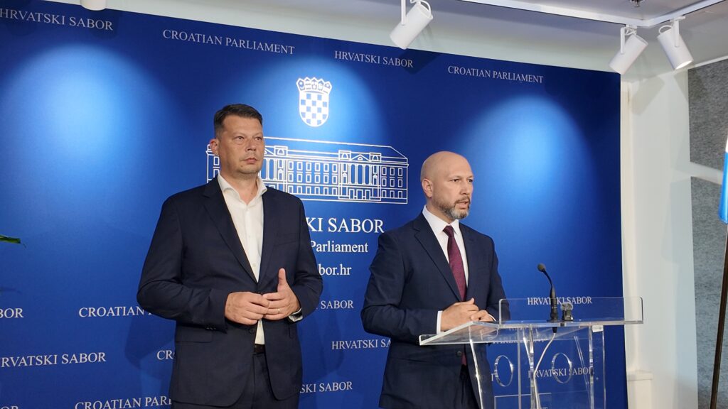 Sađa Đujić i Mihael Zmajlović / Foto SDP