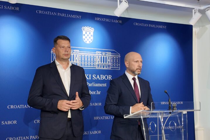 Sađa Đujić i Mihael Zmajlović / Foto SDP
