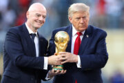 Gianni Infantino i Donald Trump/Foto HINA/AFP