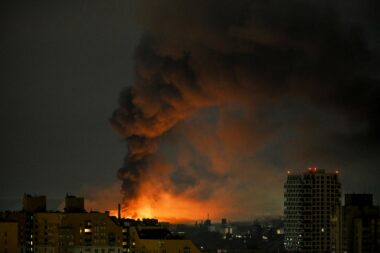 (Photo by Eugene KOTENKO / AFP)